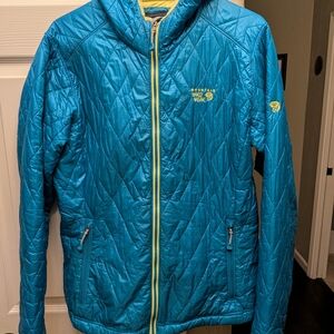 Mountain Hardwear Blue Quilted Jacket